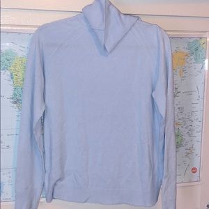 Baby Blue Turtleneck Sweater